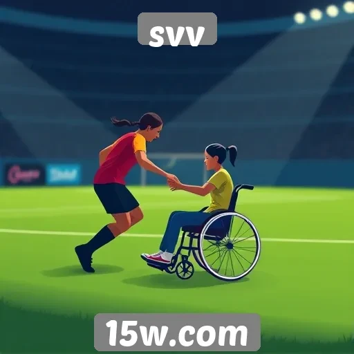 Acessibilidade no site svv para jogadores com deficiência